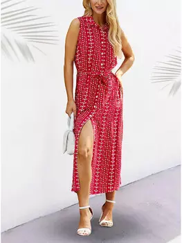 Длинное платье Milan Kiss, цвет pink/wei