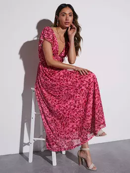 Длинное платье Milan Kiss, цвет pink/rot