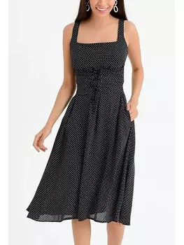 Длинное платье Milan Kiss, цвет schwarz/bunt