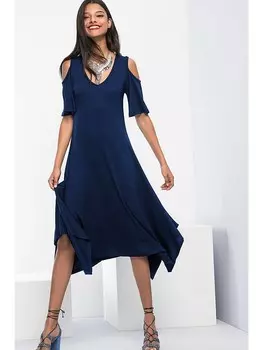 Длинное платье Milan Kiss, темно-синий