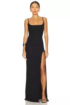 Длинное платье Mirabel от Nbd, black