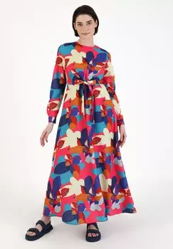 Длинное платье Modanisa, мультиколор