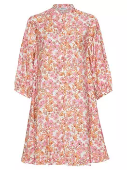 Длинное платье MOSS COPENHAGEN Adanaya Ladonna, цвет rosa/orange