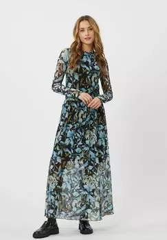 Длинное платье Moves, черный