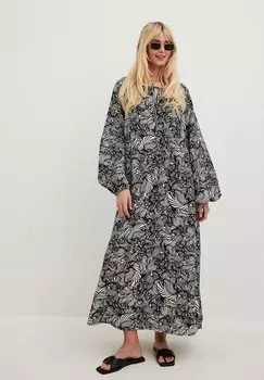 Длинное платье NA-KD, черный