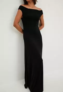 Длинное платье NA-KD, черный