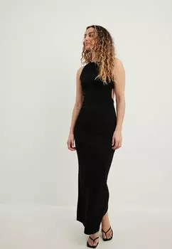 Длинное платье NA-KD, черный