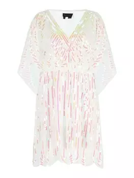 Длинное платье NAEMI, белый