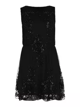 Длинное платье NAEMI, черный