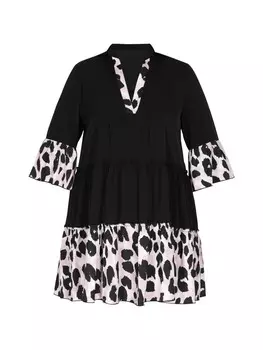 Длинное платье NAEMI, черный