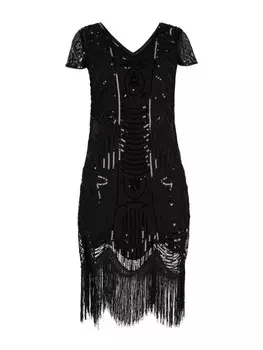 Длинное платье NAEMI, черный