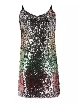 Длинное платье NAEMI Mini Spaghetti, цвет minze