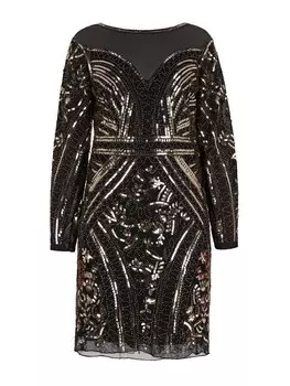 Длинное платье NAEMI, золотой