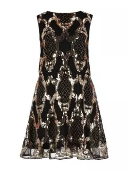 Длинное платье NAEMI, золотой