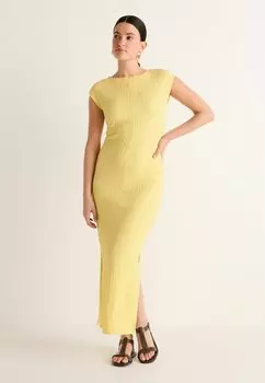 Длинное платье Next, желтый