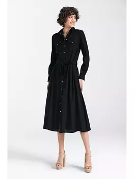 Длинное платье Nife, черный