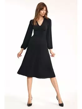 Длинное платье Nife, черный