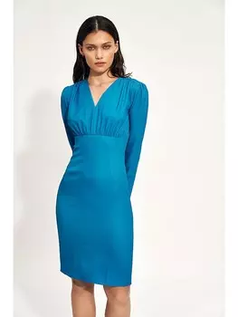 Длинное платье Nife, синий