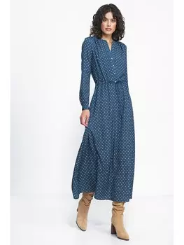 Длинное платье Nife, синий