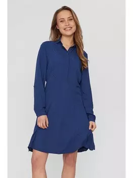 Длинное платье NMPH, темно-синий
