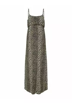 Длинное платье OLMNOVA LANGES ONLY MATERNITY, коричневый