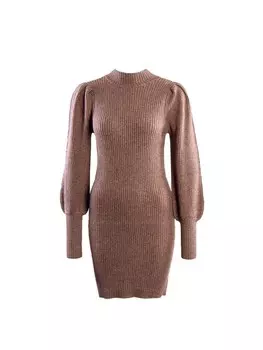 Длинное платье ONLY, коричневый