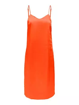 Длинное платье ONLY Mayra, оранжевый