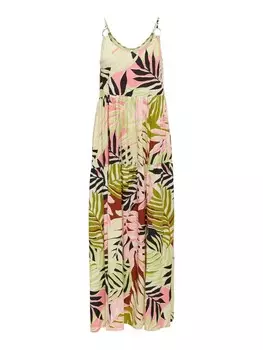 Длинное платье ONLY Sommer Sandie Life, красочный