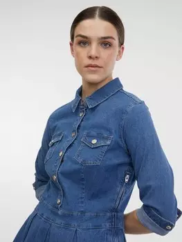 Длинное платье orsay, синий