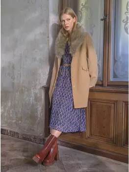 Длинное платье orsay, темно-синий