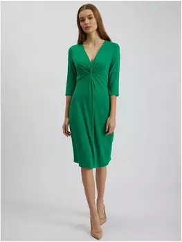 Длинное платье orsay, зеленый