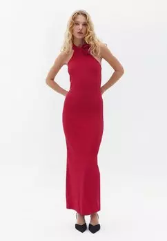 Длинное платье OXXO, вишневый