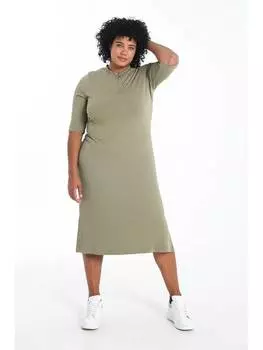 Длинное платье Paprika, оливковый