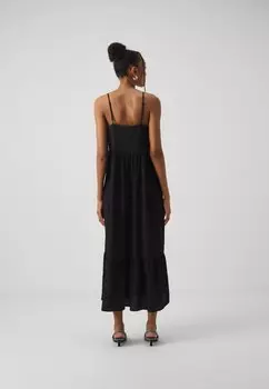 Длинное платье Pcsade Strap Long Dress Pieces, черное