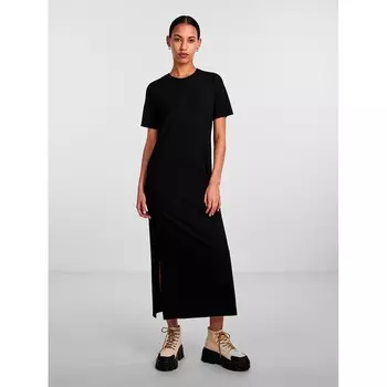 Длинное платье Pieces Kylie Long Sleeve, черный