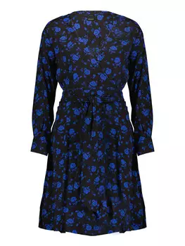 Длинное платье Pinko, цвет schwarz/blau