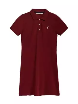 Длинное платье Polo Club er, цвет burgund