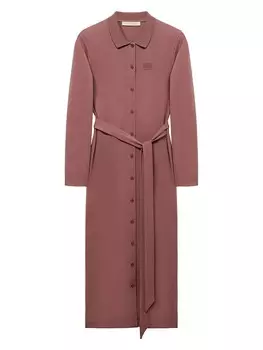 Длинное платье Polo Club, коричневый