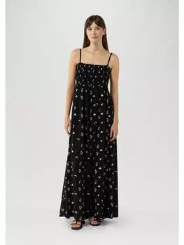 Длинное платье QS, черный