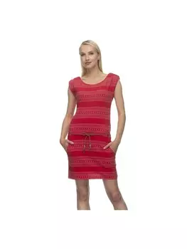 Длинное платье ragwear, красный