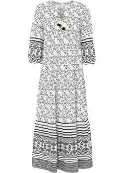 Длинное платье Rainbow, белый