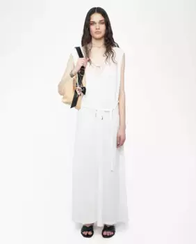 Длинное платье Rimati без рукавов Zadig & Voltaire, белый