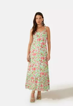 Длинное платье Ro&Zo, розовый