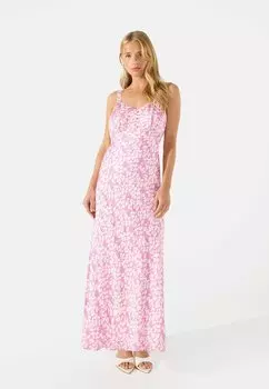 Длинное платье Ro&Zo, розовый