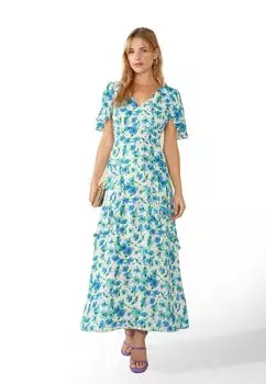 Длинное платье Ro&Zo, синий