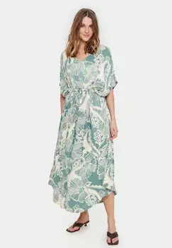 Длинное платье Saint Tropez, зеленый