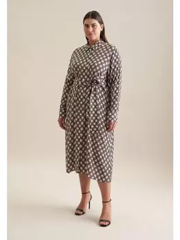 Длинное платье Seidensticker Regular, экрю