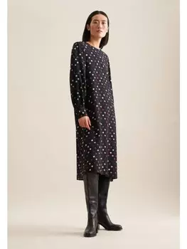 Длинное платье Seidensticker Regular, черный