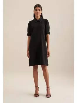 Длинное платье Seidensticker Regular, черный