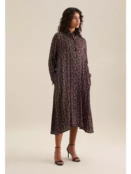 Длинное платье Seidensticker Regular, черный